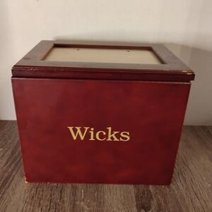 Wicks Wooden Photo Box